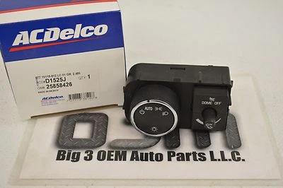 ACDelco D1525J Original GM Headlamp Light Dome and Dimmer Switch new OE 84948801 - Image 1 of 2