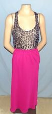 Classic & Timeless  Miley Cyrus Animal Print Racer-Back Top Size Large  Club 