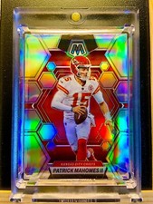PATRICK MAHOMES 🏈 REFRACTOR CARD🔥SP🔥PRIZM 🔥MVP🔥RARE 🔥CHIEFS🔥MOSAIC🔥