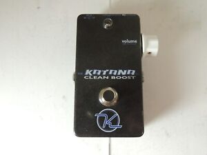 Keeley Katana Clean Boost Booster FX Pedal v2 Version 2 Limited Edition Black