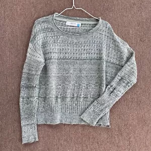 sparrow sweater mossy green L mohair merino wool cashmere blend - Picture 1 of 6