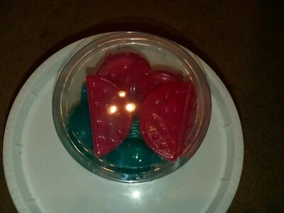 New 12 ct Reusable Plastic Ice Cubes.Different Color Fruit Shapes And Cubes. - Image 1 of 4