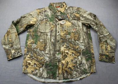 Under Armour Mens UA Chesapeake Realtree Xtra Camo Hunting LS Shirt NWT  S  $80 - Image 1 of 4