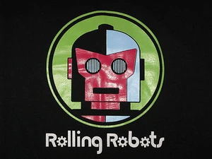 “Rolling Robots – Roboteers Club ” T-Shirt – Great Image(S) - Picture 1 of 2