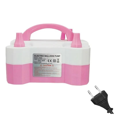 Elektrische Luftballonpumpe, Tragbar, Doppeldüse, Elektrisches Ballon-Aufbl4290 - Bild 1 von 4