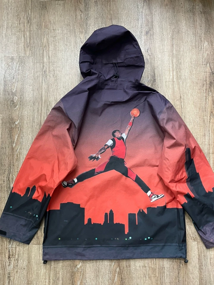 Nike Air Jordan 1 Jumpman Skyline GORE-TEX Jacket HF9285-010 Size M
