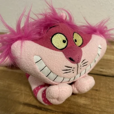 Disney Parks Alice In Wonderland Cheshire Cat Plush 14" Stuffed Tote A Tail - Image 1 of 4