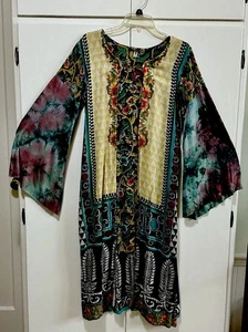 Grateful Dead Festival Kimono Robe Duster Mountain Girl Clothing Small/Medium - Picture 1 of 24