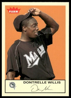 2005 Fleer Tradition #285 Dontrelle Willis Florida Marlins - Image 1 of 2