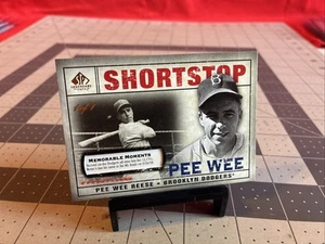 2008 Upper Deck SP Legendary Cuts Pee Wee Reese #157 9/26/58 Card 1/1 - Picture 1 of 5