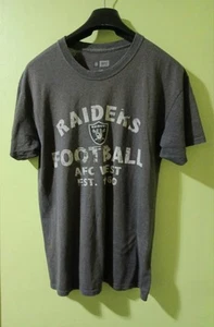 Raiders Football AFC West NFL Apparel T-Shirt | Herren Large | Grau - Bild 1 von 5