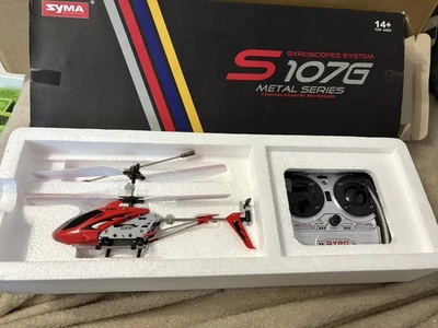 Syma S107 3-Channel Infra Red RC Helicopter with Gyro Gyroscope System   - Image 1 of 3