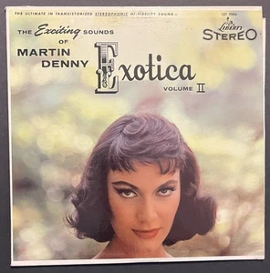 MARTIN DENNY - Exotica LP II 1958 Stereo Black Labels LST 7006 VG+/VG Space-Age - Picture 1 of 6
