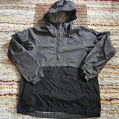 Patagonia Torrentshell H2No 1/4 Zip Shell Jacket Coat Forge Grey Black Medium M - Image 1 of 3