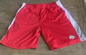 Ohio State Buckeyes NCAA Men’s Shorts Red w/ Gray & White Size XXL by Colosseum - Picture 1 of 3