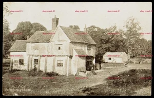 POND HALL Gainsborough Lane Suffolk Thatched Cottage Vtg Postcard - Picture 1 of 2