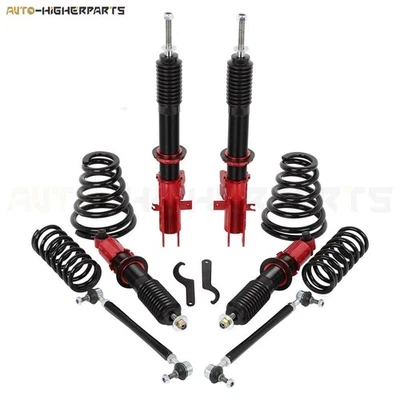 Coilover Shocks Struts For 2010-15 Chevrolet Camaro Not Adjustable & Damper Foto 1 de 4