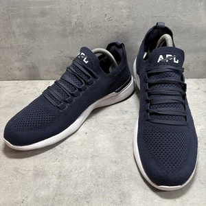 APL Techloom Breeze Herren 9,5 blau Midnight Knit Laufen sportlich Sneaker - Bild 1 von 8