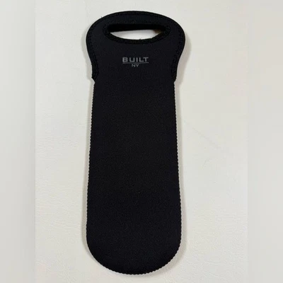 Bolso de Transporte CONSTRUIDO 1-Botella de Neopreno Resistente a Manchas Botella de Vino/Agua, Negro Nuevo sin Etiquetas Foto 1 de 4