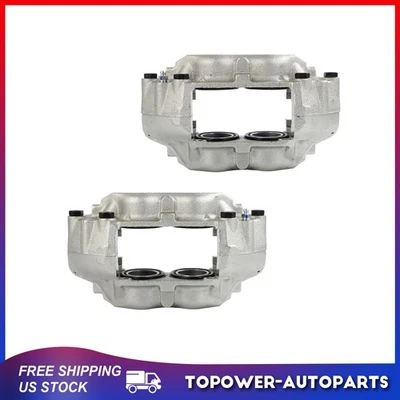 Brake Calipers Front Pair For 1974-87 Jaguar XJ6 (From 10/1973)74-79 81-92 XJ12 - Image 1 of 4