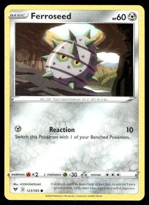 Pokémon TCG Pokémon Ferroseed Ferroseed Common Regular - Image 1 of 2