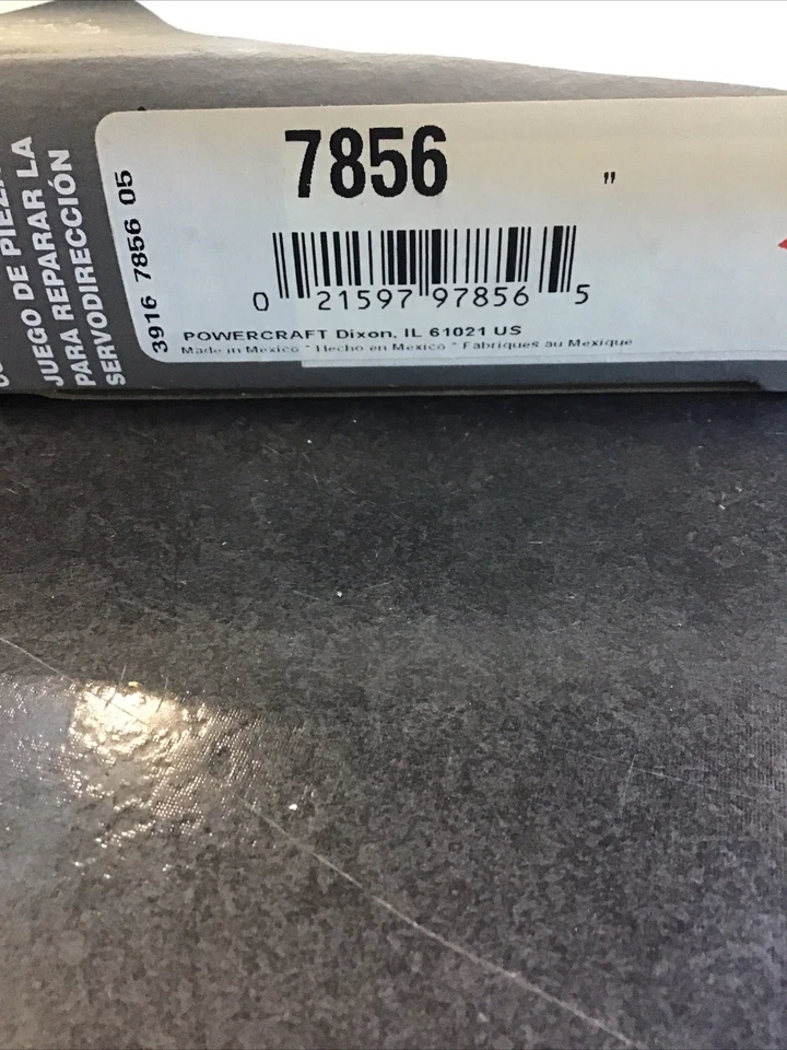 Steering Gear Pitman Shaft Seal Repair Kit Powercraft Edelmann 7856 Made Im USA - Image 1 of 4