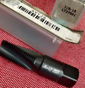 OSG ExoTap  3/8-18 NPTF  pipe taps  HSS 1737901 Steam oxide 15° helix flutes - Picture 1 of 10