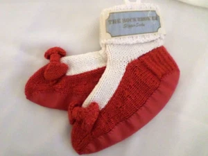 Handmade Knitted Slipper Socks Non Skid New - Picture 1 of 5