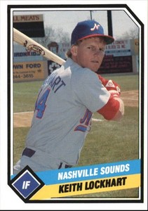 1989 Nashville Sounds CMC #16 Keith Lockhart