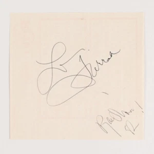 Farrah Fawcett Signed Keno Card – COA BAS & JSA - Picture 1 of 8