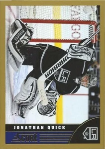 (HCW) 2013-14 Score Gold #219 JONATHAN QUICK Panini Hockey Los Angeles Kings - Picture 1 of 2