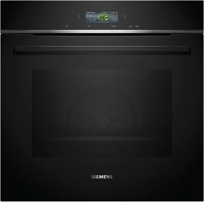 Siemens HB772G1B1, iQ700, Einbau-Backofen, 60 x 60 cm, Schwarz, Edelstahl NEU - Bild 1 von 4