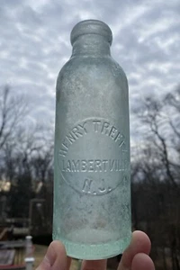 Henry Treftz Lambertville NJ Roorbach Tapón Botella de Soda Hutch - Imagen 1 de 15