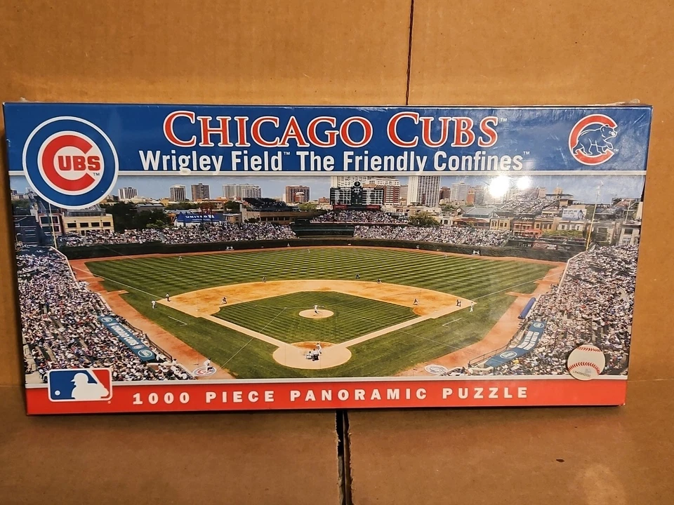 MasterPieces Panoramic MLB Jigsaw Puzzle Chicago Cubs Wrigley Field 1000 Pcs