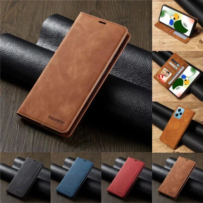 For Xiaomi Mi 12 13T Pro Poco X5 M4 Pro Magnetic Flip Wallet Leather Case Cover - Image 1 of 4