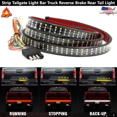 Задние фонари задние тормозные фонари для Toyota Tundra 2000-2025 60 дюймов 3 ряда 432 светодиода - Изображение 1 из 4