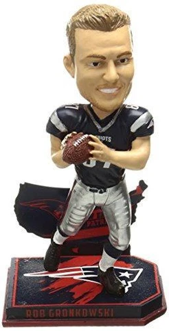 Rob Gronkowski New England Patriots Limited Edition Nation Bobblehead NFL Cover