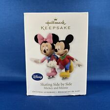 Disney Hallmark Keepsake Ornament 2010 Skating Side by Side Mickey Minnie Mouse