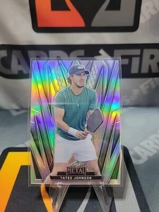 Pickleball de hoja de metal 2024 Yates Johnson plata prismática/50 #35 - Imagen 1 de 2