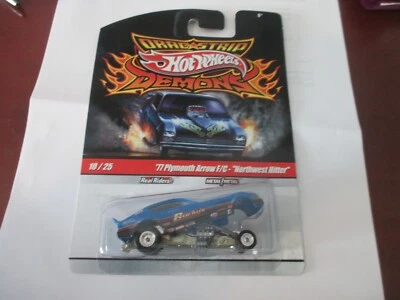 77 Plymouth Arrow F/C " Northwest Hitter" Hot Wheels Dragstrip Demons Car Nuevo Foto 1 de 2