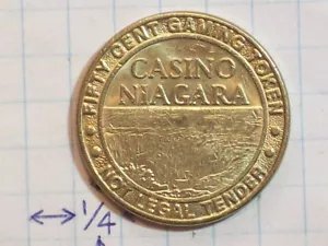 MARKE 50 FÜNFZIG CENT NIAGARA FÄLLT ONTARIO NUR IM CASINO NIAGARA SPIEL AKZEPTABEL - Bild 1 von 4