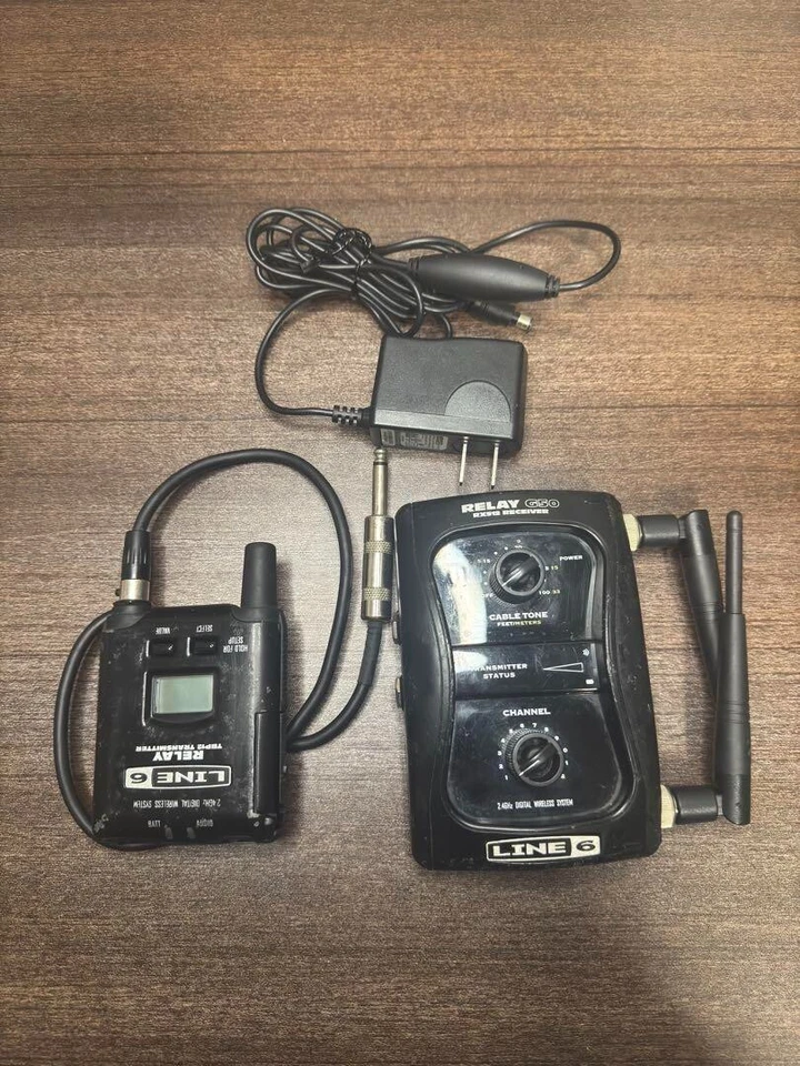 LINE 6 Relay G50 wireless guitar system guitar bass w/ Adapter Test Completed - Image 1 of 3
