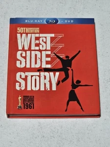 West Side Story (50th Anniversary Edition) Blu-ray DVD & Book Free Shipping - Picture 1 of 1
