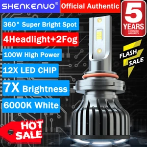 Para Mitsubishi Lancer 2008-2017 Combo 6x Actualización Faro LED Bombilla Antiniebla F8 - Imagen 1 de 13