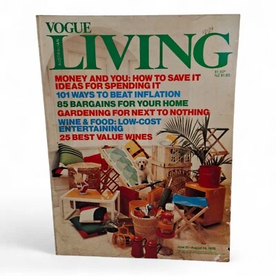 Vintage Vogue Living Australian Magazine - No. 3 1976 - Image 1 of 4