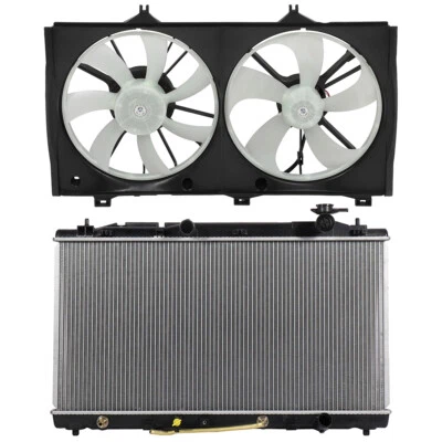 Electric Radiator Cooling Fan Kit For 2009-2014 Toyota Venza 3.5L 3456CC V6 - Image 1 of 4
