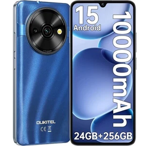 OUKITEL C59 Pro Handy Ohne Vertrag 24GB+256GB 10000mAh Smartphone Android 15 - Afbeelding 1 van 8