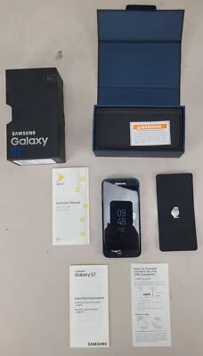 Samsung Galaxy S7 SM-G930P 32GB Black (Sprint) w/ Original Box - Image 1 of 4