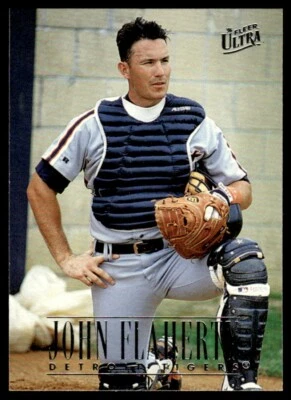 1996 Ultra #59 John Flaherty Detroit Tigers - Image 1 of 2