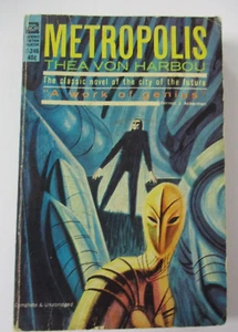 METROPOLIS von Thea von Harbou, Ace Science Fiction Klassiker F-246, 1963 - Bild 1 von 5
